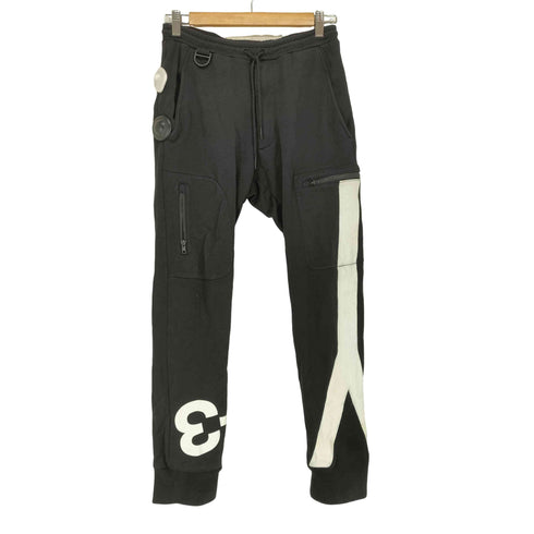 ワイスリー Y-3 ロゴプリントスウェットジョガーパンツ メンズ  S